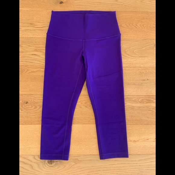 Lululemon Wunder Under Crop leggings - Picture 1 of 6